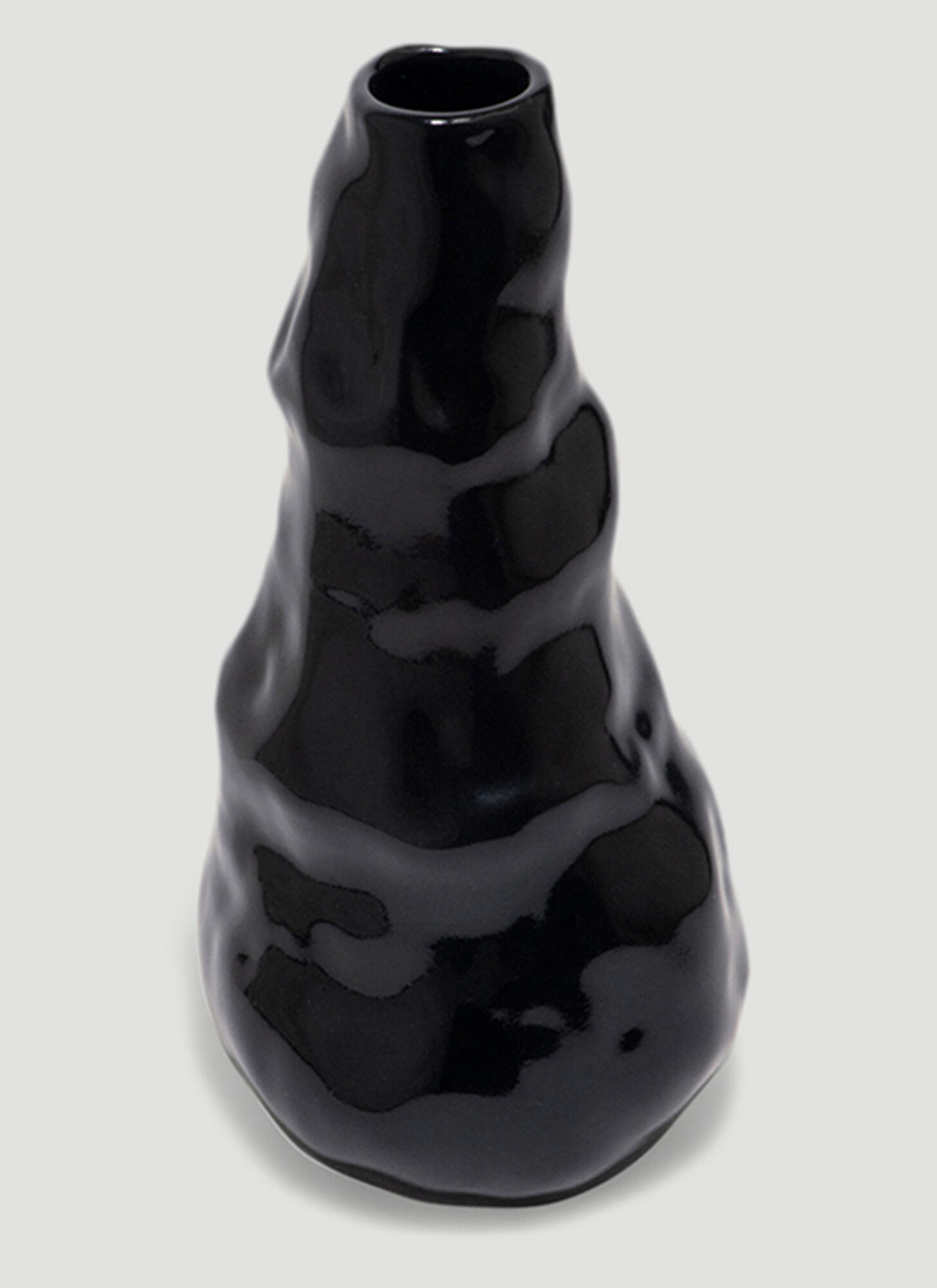 Shop Completedworks Unearthed Tall Vase In Black