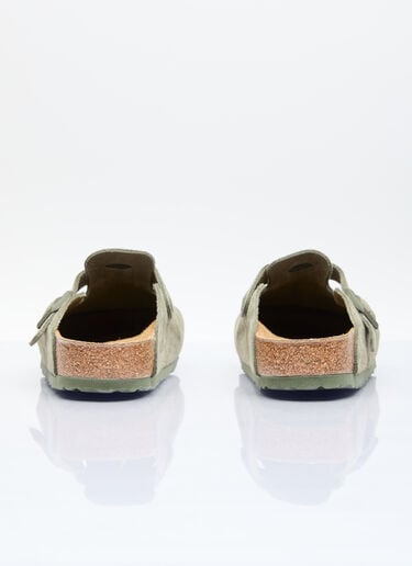 Birkenstock Boston 穆勒鞋 绿色 brk0362015