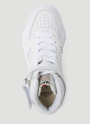 Maison Mihara Yasuhiro Wayne OG Sole Leather Sneakers White mmy0154022