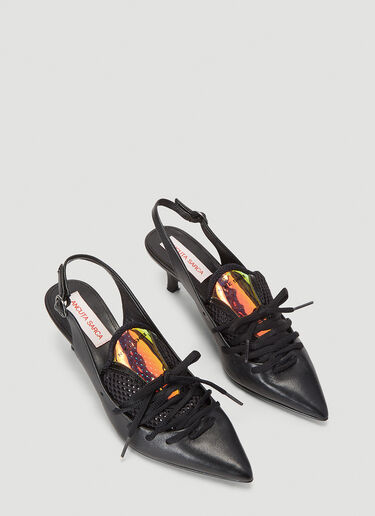 Ancuta Sarca Upcycled Kitten Heels Black anc0240001
