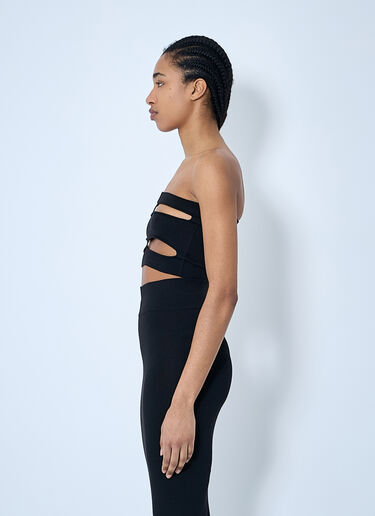 Rick Owens 仿旧抹胸上衣  黑色 ric0260007