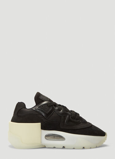 MM6 Maison Margiela Panelled Chunky Sole Sneakers Black mmm0241036