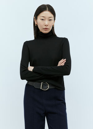 Max Mara Tim Belt Black max0258048