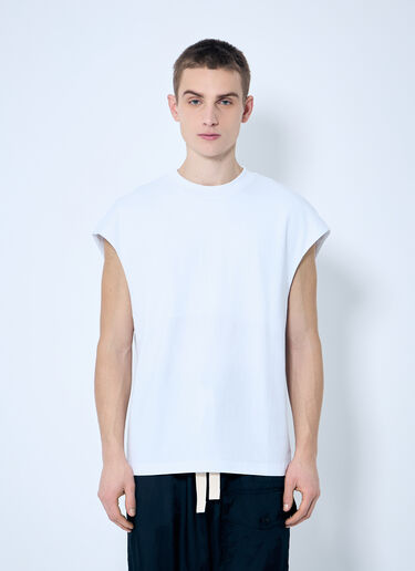 Dries Van Noten Drop-Shoulder T-Shirt White dvn0160020