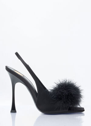 Saint Laurent Paradis Sandals Black sla0258011