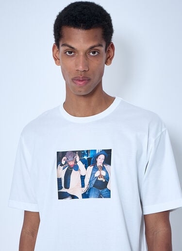 Junya Watanabe Photo Print T-Shirt White jwn0164005