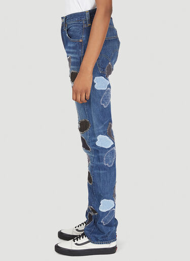 DRx FARMAxY FOR LN-CC x LEVI'S Drop 6 Flowers Jeans Blue dfl0347010