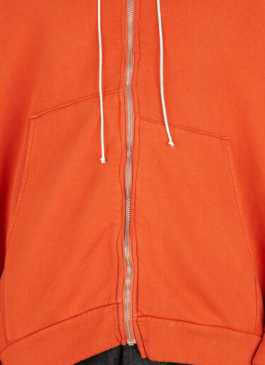 Camiel Fortgens Zip Hooded Sweatshirt Orange caf0150002