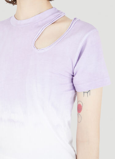 Ottolinger Fitted Dip T-Shirt Lilac ott0246024