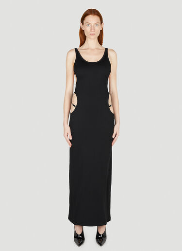 Gucci Cut Out Dress Black guc0252056