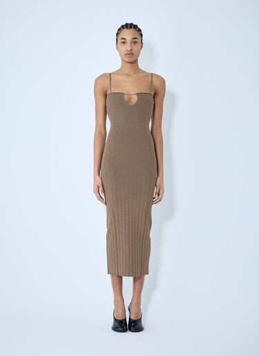 Jacquemus ラ ローブ シエラ ブルテル ドレス  ベージュ jac0260074