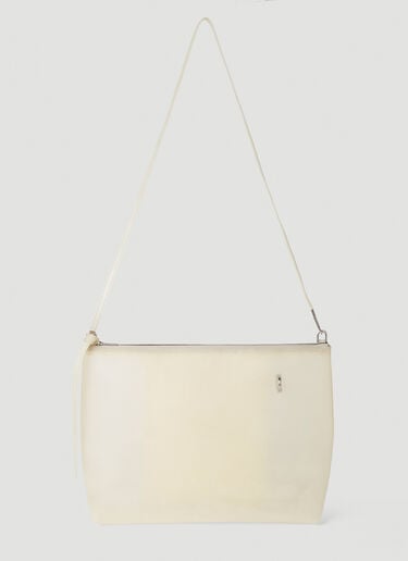 Rick Owens Big Adri Crossbody Bag WhiteCream ric0152014