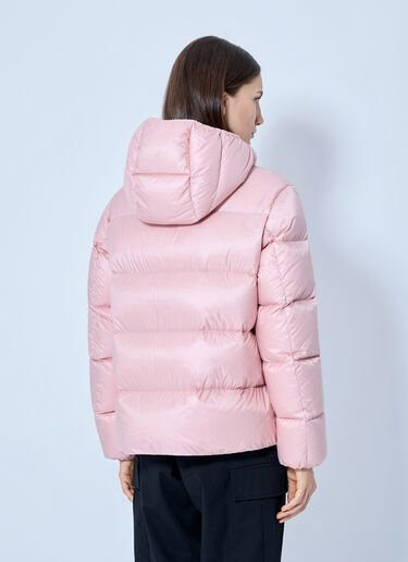 LN-CC® - Moncler: Feligule Hooded Short Down Jacket - Pink Moncler Feligule Hooded Short Down Jacket Pink mon0266006