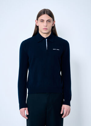 Miu Miu Cashmere Polo Sweater Burgundy miu0159006