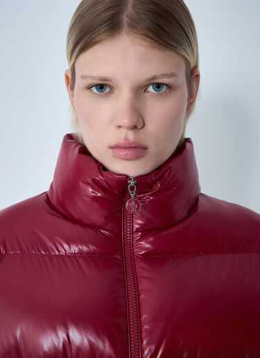 Moncler Abbadia Short Down Jacket Red mon0261006
