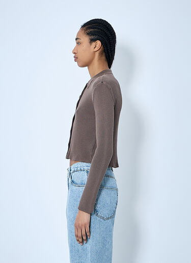 Our Legacy Mazzy Button-Down Cardigan Brown our0260010