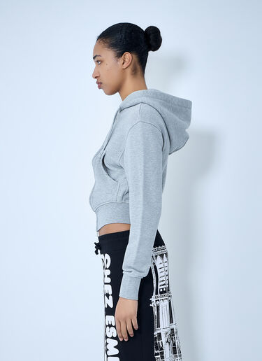 Vaquera Twisted Hoodie Grey vaq0264009