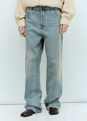 Miu Miu Five Pocket Jeans Beige miu0257013