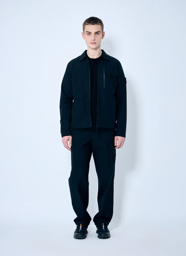 Stone Island Ghost Logo Patch Sweatshirt Black sto0160042