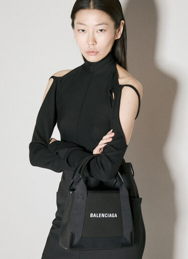 Navy Cabas XS Handbag Balenciaga Navy Cabas XS Handbag Black bal0255074