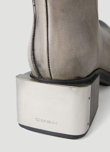 GmbH 喷彩拉链及踝靴 灰 gmb0150004