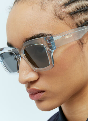 Jacquemus Les Lunettes Baci Sunglasses Blue jas0354001