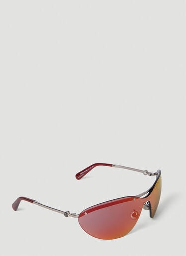 미러드 선글라스 Moncler 미러드 선글라스 오렌지 mon0152057