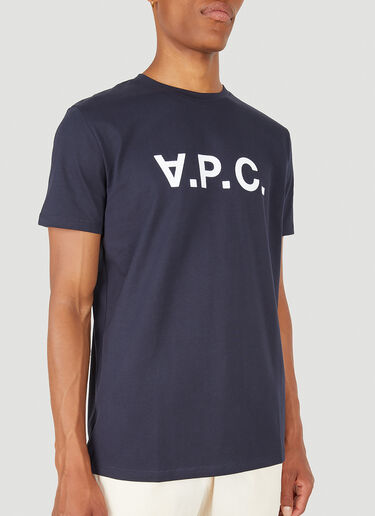 A.P.C. VPC 徽标T恤 藏蓝 apc0149009