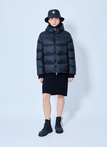 LN-CC® - Moncler: Feligule Hooded Short Down Jacket - Black Moncler Feligule Hooded Short Down Jacket Black mon0266007