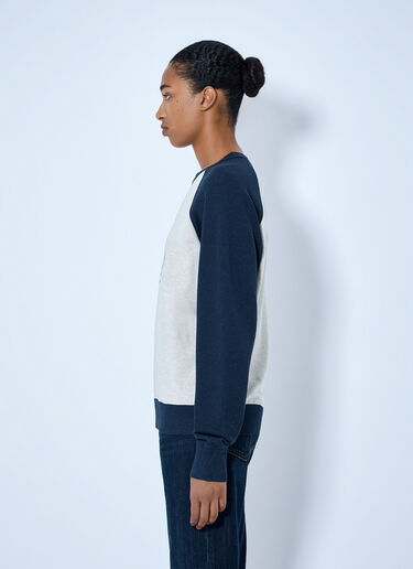 LN-CC® - Prada: Cotton Crew-Neck Sweatshirt - Navy Prada Cotton Crew-Neck Sweatshirt Navy pra0265901