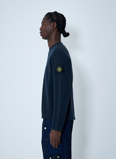 Crewneck Knit Jumper Stone Island Crewneck Knit Jumper Navy sto0162042