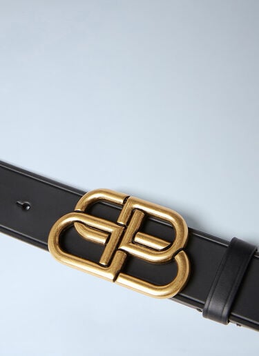 Balenciaga BB Large Belt Black bal0151071