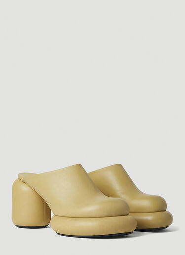 Jil Sander 튜블러 뮬 옐로우 jil0251037