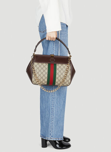 Gucci GG Top Handle Handbag Brown guc0251252