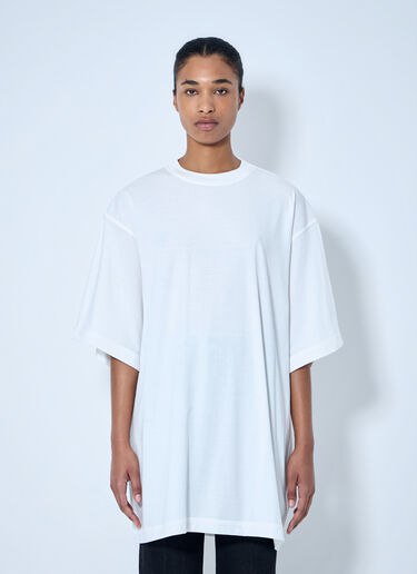 Bottega Veneta Oversized Cotton T-Shirt White bov0264052