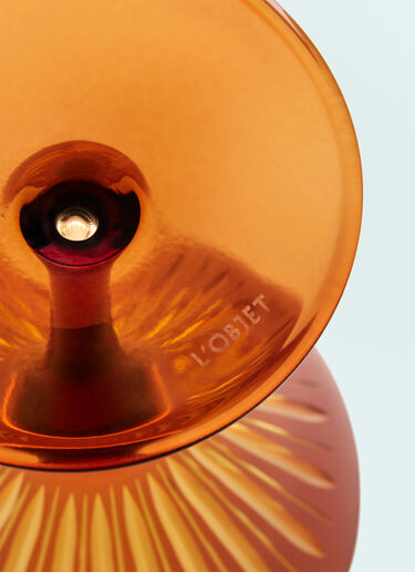 L'Objet Set Of Four Prism Wine Glasses Orange wps0691621