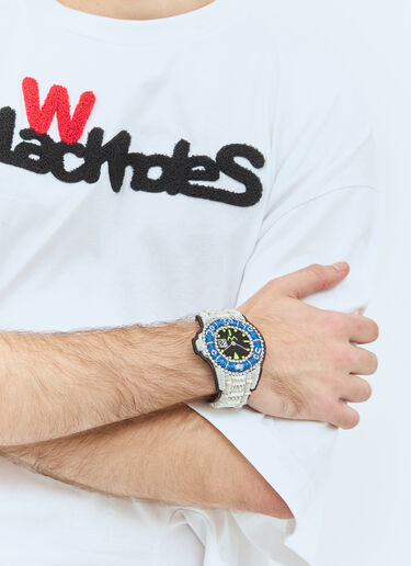 Walter Van Beirendonck Dive Beaded Bracelet Silver wlt0158023