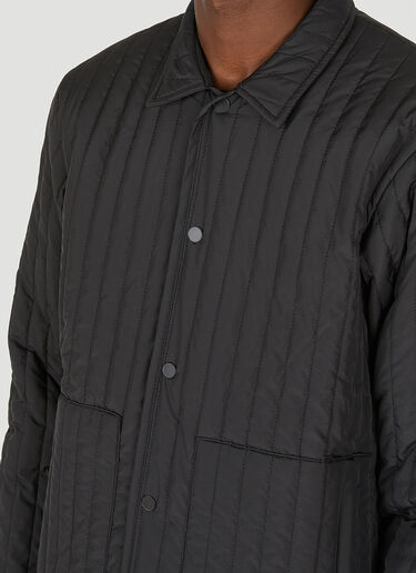 Rains Liner Shirt Jacket Black rai0348009