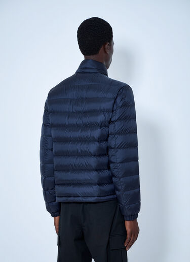 LN-CC® - Moncler: Verith Hooded Short Down Jacket - Blue Moncler Verith Hooded Short Down Jacket Blue mon0165065