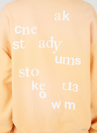Acne Studios Crewneck Sweatshirt  Orange acn0345007