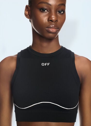 Off-White Stamp Seamless Top Black ofw0260040