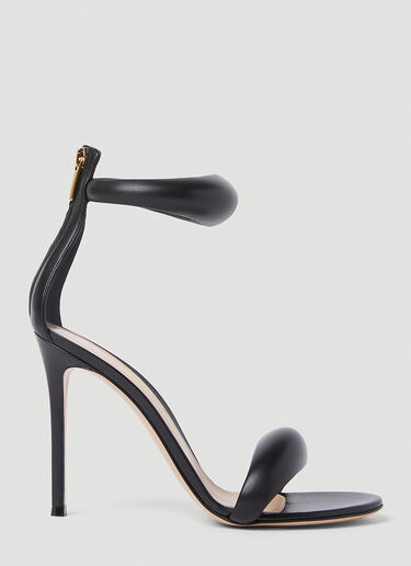 Gianvito Rossi ビジュー ハイヒールサンダル ブラック gia0253015
