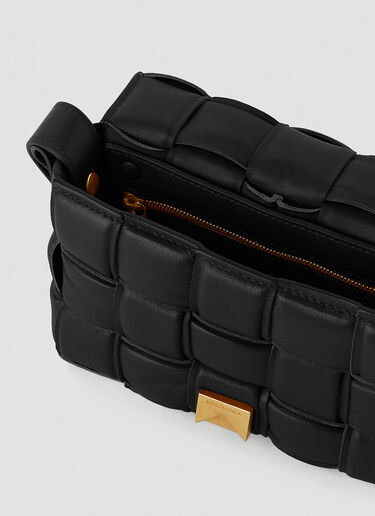 Bottega Veneta Small Padded Cassette Shoulder Bag Black bov0250021