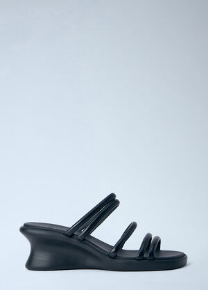 CAMPER Strappy Wedge Sandals Black cmp0264013