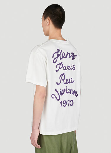 Kenzo 뤼 비비엔느 티셔츠 화이트 knz0154001
