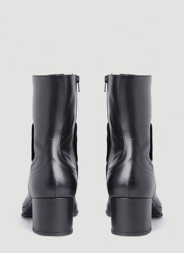 Walter Van Beirendonck Love 高跟靴 黑色 wlt0152019