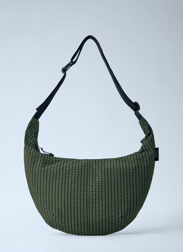 Comme des Garçons Homme Grid Check Shoulder Bag Khaki cdh0164006