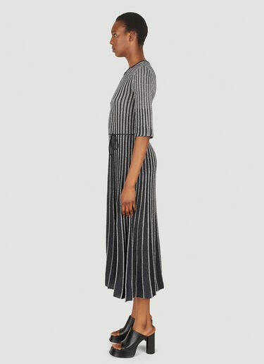 Stella McCartney Everyday Evening Pleats Dress Black stm0249005