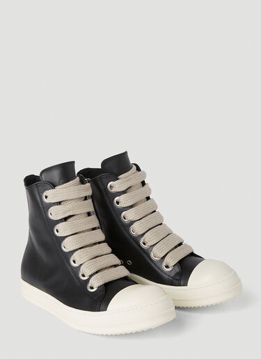 Rick Owens High Top Sneakers Black ric0152013