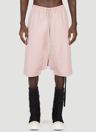 Rick Owens DRKSHDW 포드 쇼츠 핑크 drk0152005
